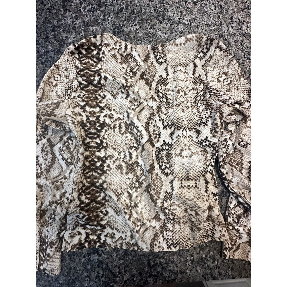 SHEIN Side Tie Blouse Size M - Picture 4 of 4
